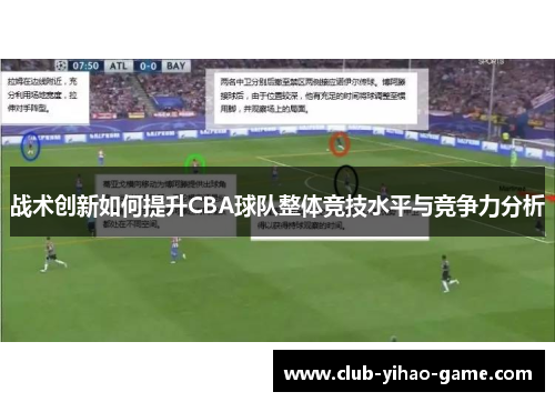 战术创新如何提升CBA球队整体竞技水平与竞争力分析